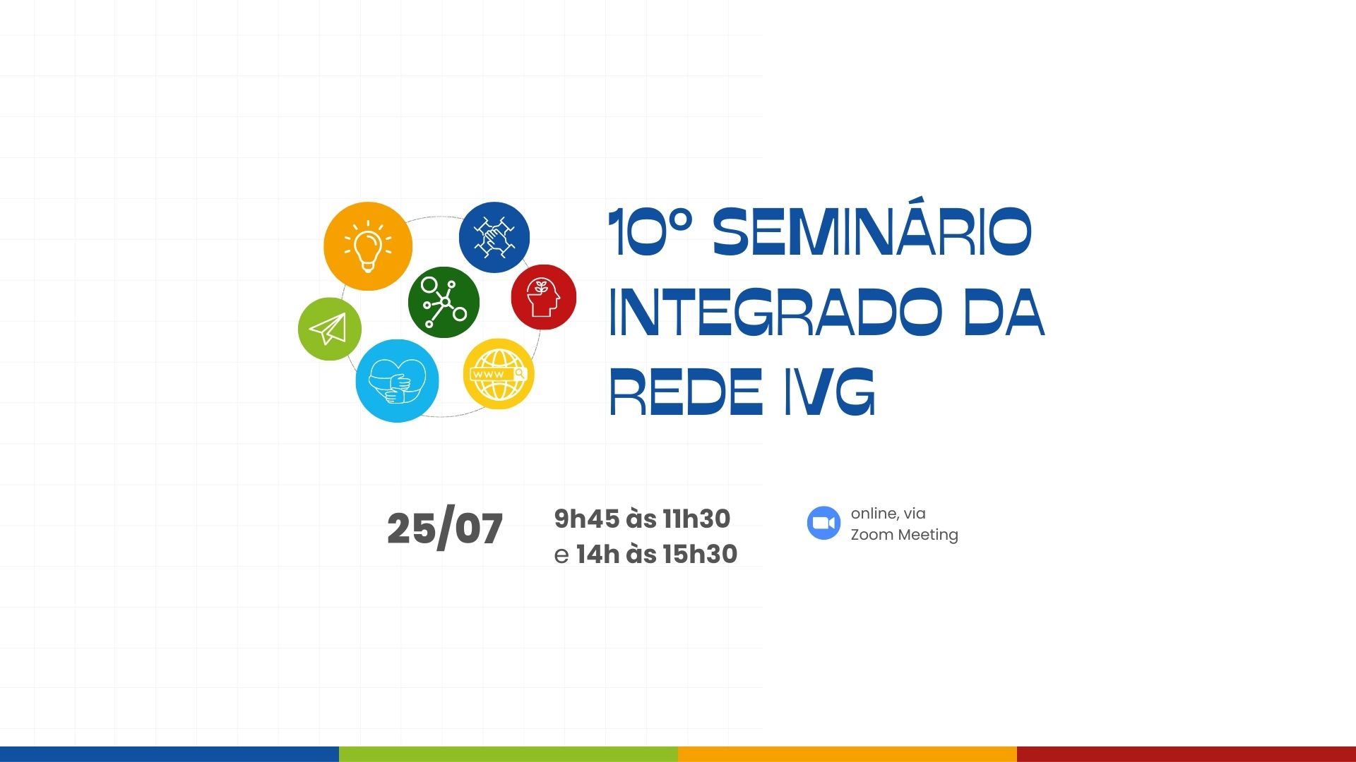 Inscri Es Abertas Para Semin Rio Integrado Rede Ivg Ivg