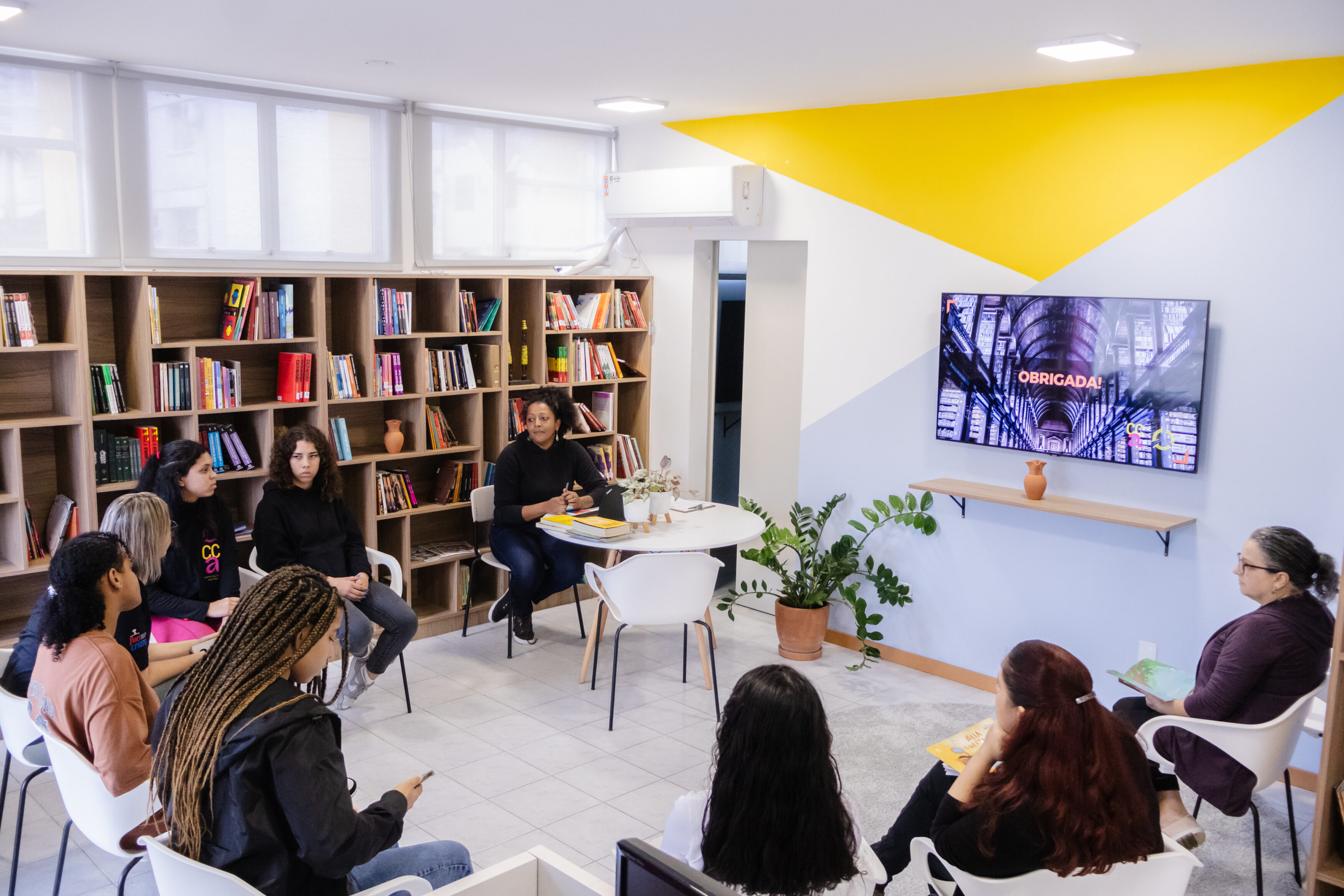 Biblioteca antirracista em Florianópolis