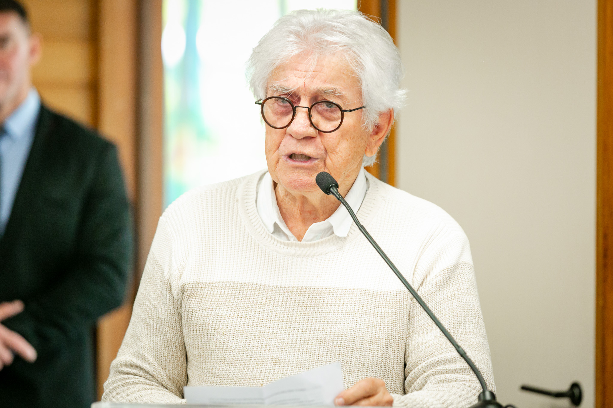 2025_10_29_Pe Vilson participa de seminário sobre moradia digna na ALESC - Foto de Bruno Collaço 4