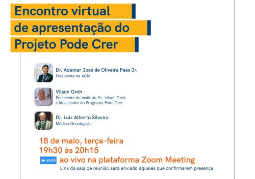 [:pt-br]ACM e IVG promovem encontro virtual com médicos de Florianópolis nesta terça2[:]
