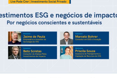 [:pt-br]IVG discute Investimento ESG em Live do Pode Crer[:]