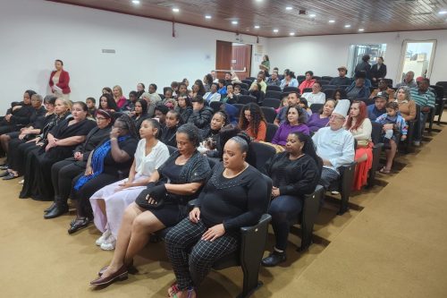 Curso de Salgadeira aconteceu entre março e julho, com duas turmas. Uma delas foi no Centro de Pastoral do Monte Serrat.